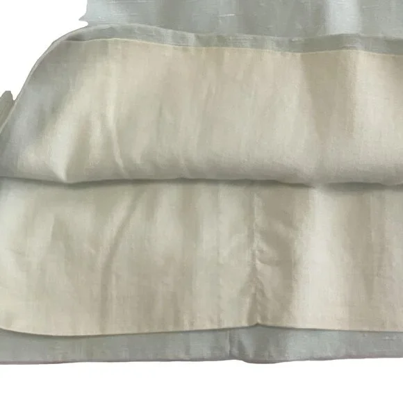 VINTAGE 1950s Josie‎ Shield Mint Green Shantung Fit & Flare Dress Midcentury S - Picture 9 of 15